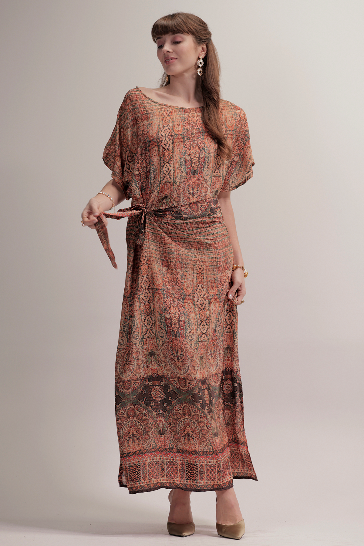 NB! PRE-ORDER Millie silk dress - Nassau