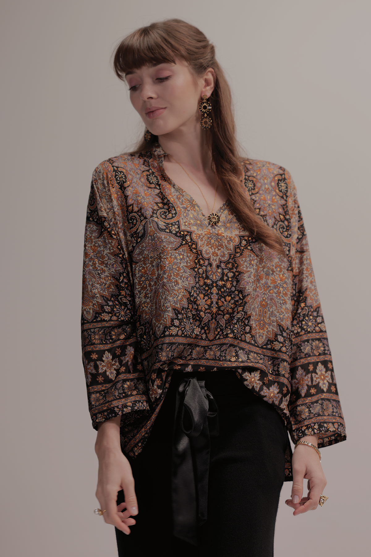 Silkebluse, Portofino