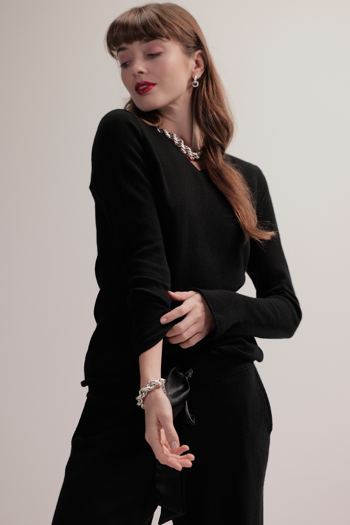 Chunky rope bracelet - Silver