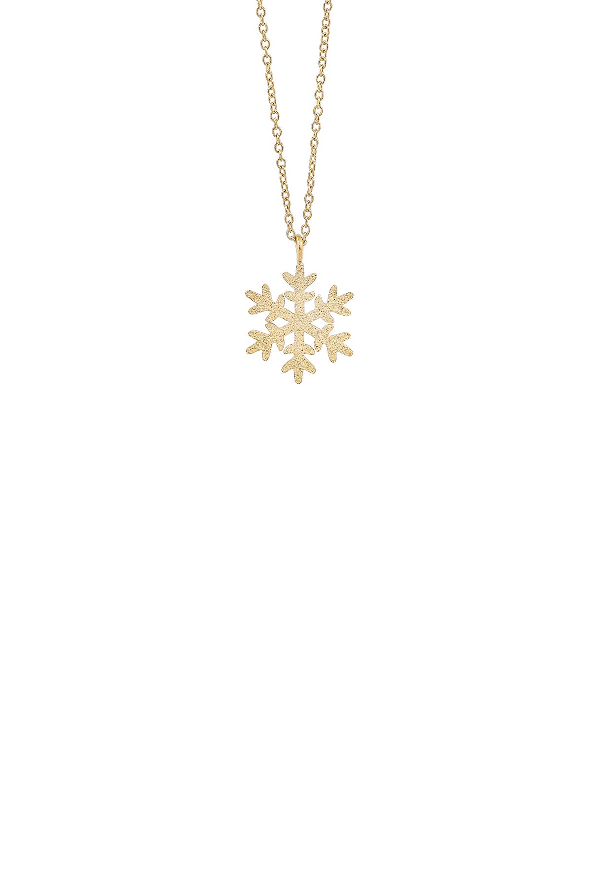 Snow flake necklace