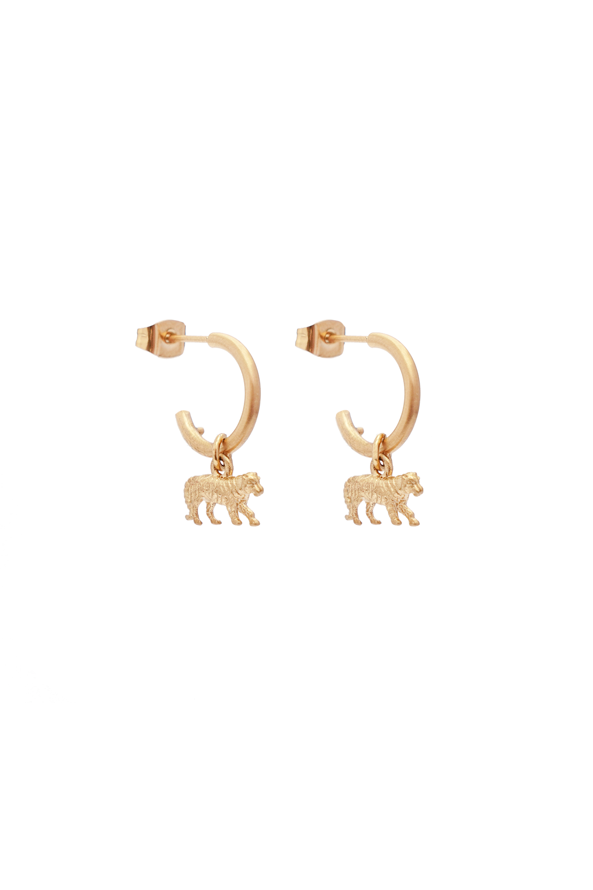 Tiger earrings