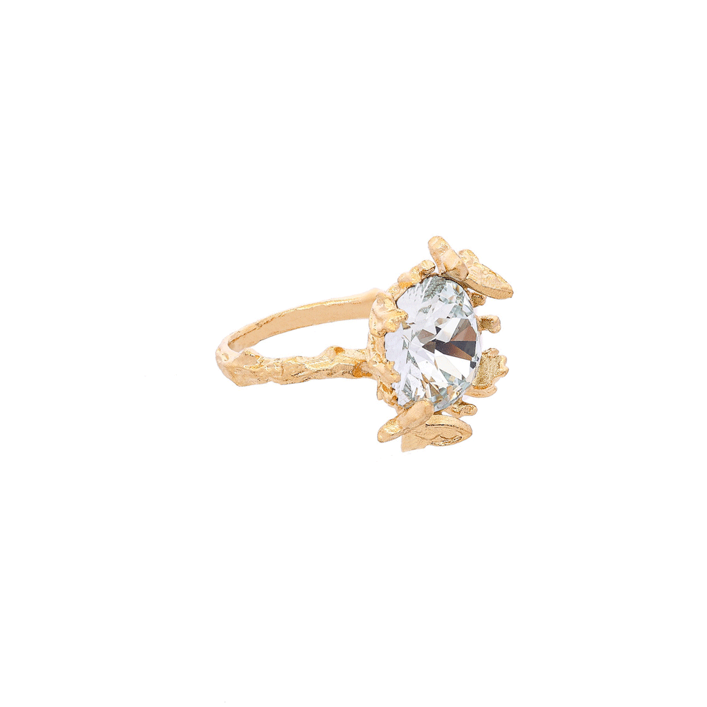 Ellie Swarovski ring - Light Azore