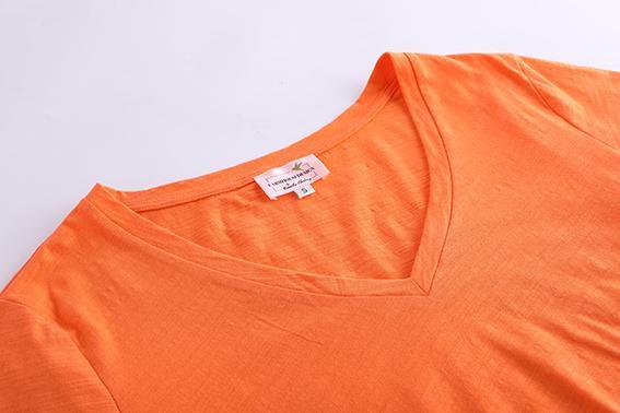 Fanny T-skjorte - Pure orange fra Farmhousedesign.no