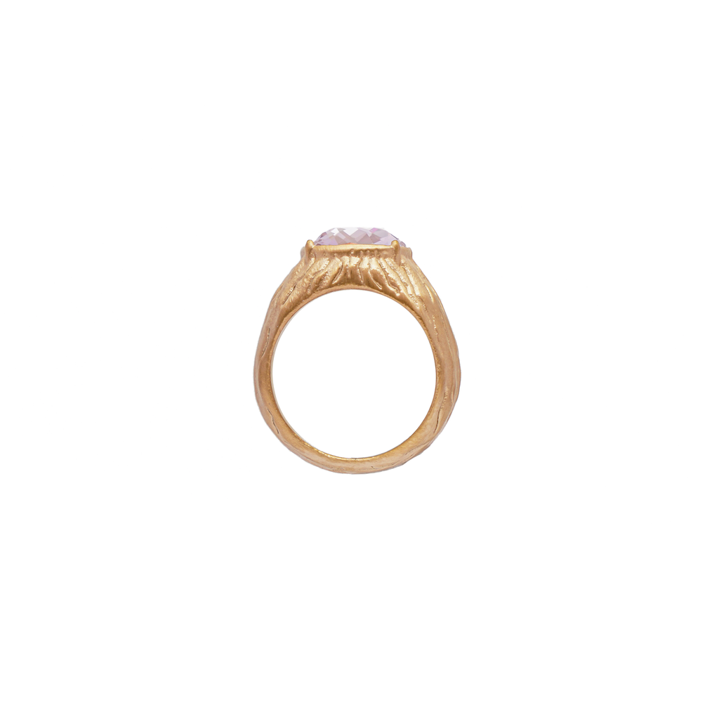 Carla Swarovski ring - Vintage pink