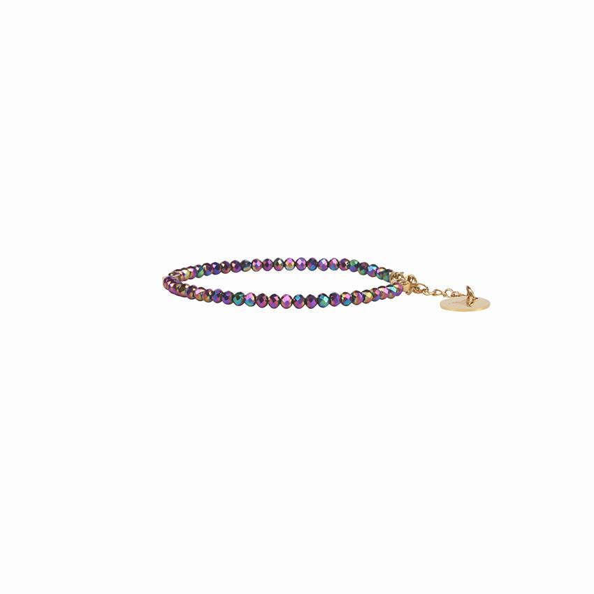 Fanny crystal bracelet - Rainbow