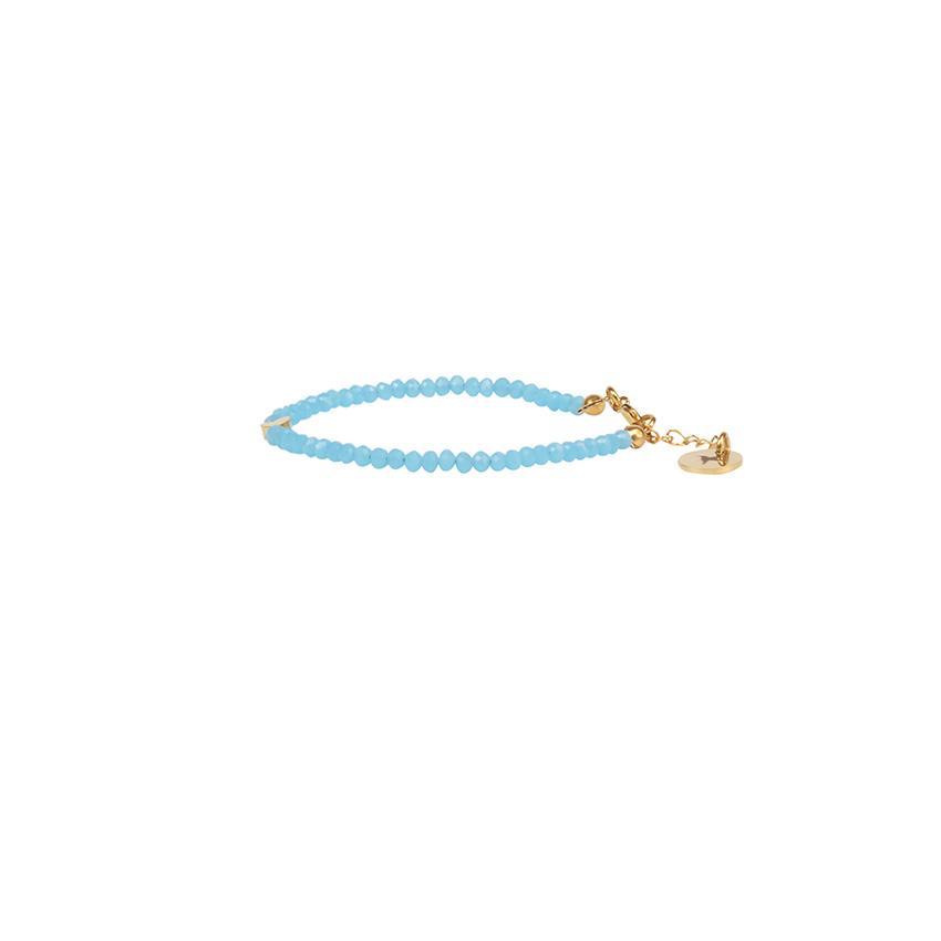 Fanny crystal bracelet - Saint Tropez blue