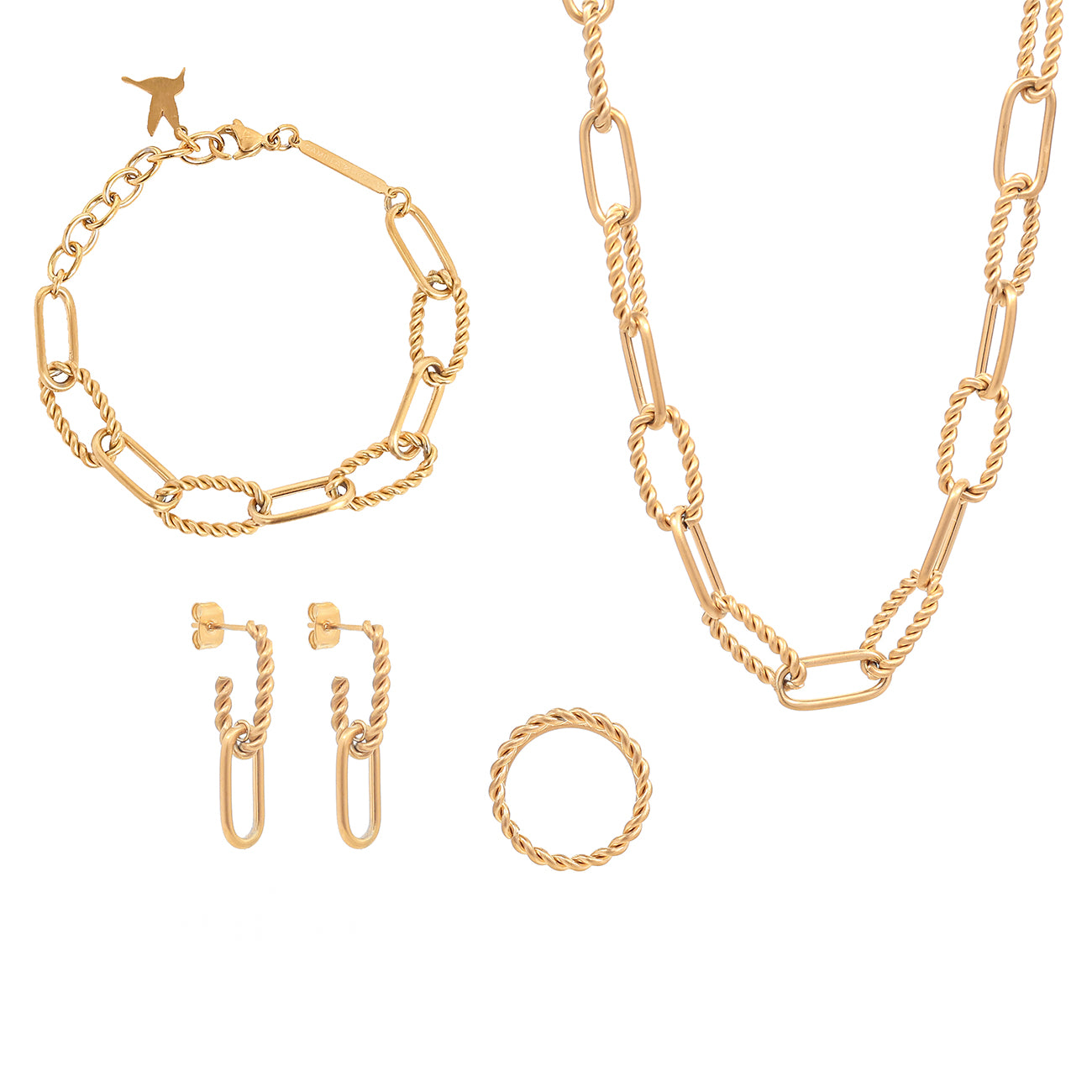 Malin chain bracelet - Gold
