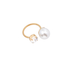 Ivy pearl ring - adjustable