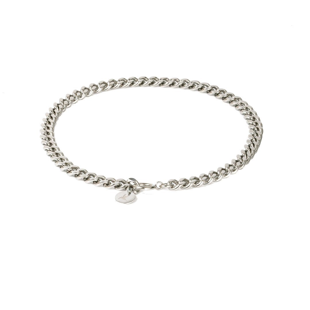 Chunky chain necklace -Silver