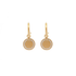 Sun zirconia earrings
