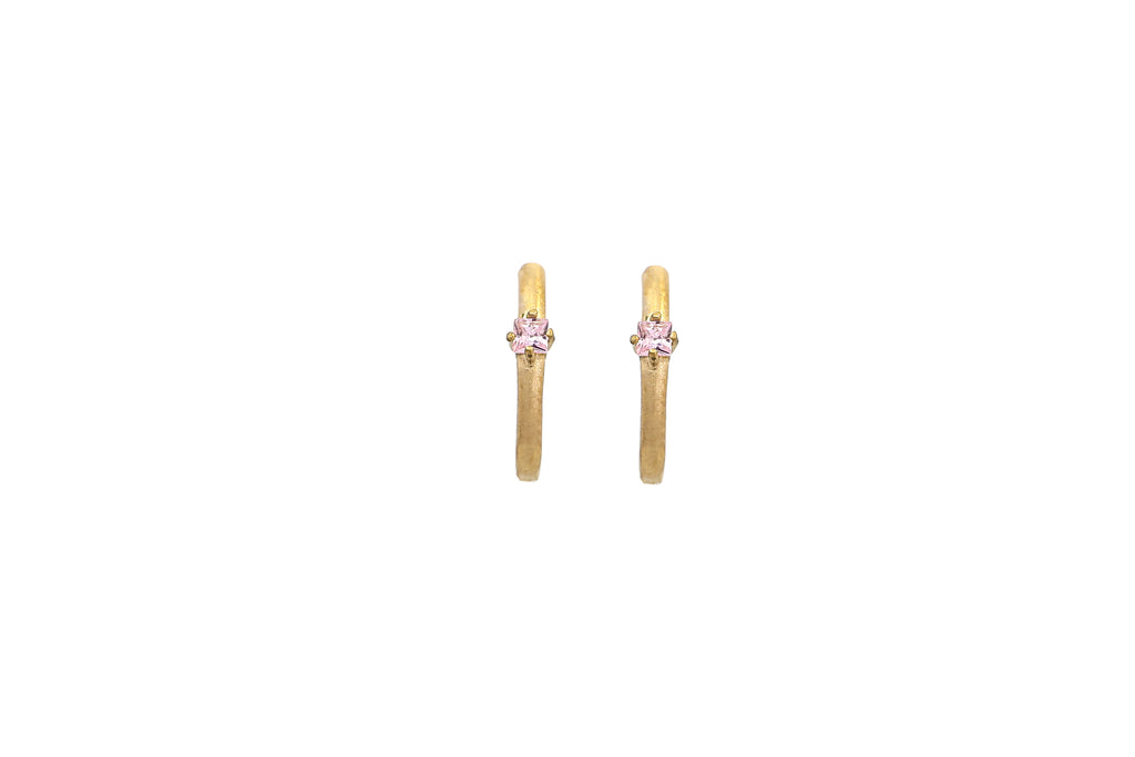 Anna  stud ørepynt - Pink