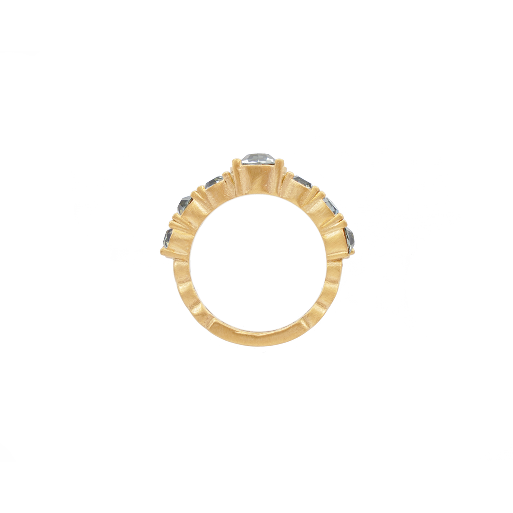 Tamara Swarovski ring - Charcoal