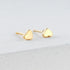 Petit Heart stud ørepynt