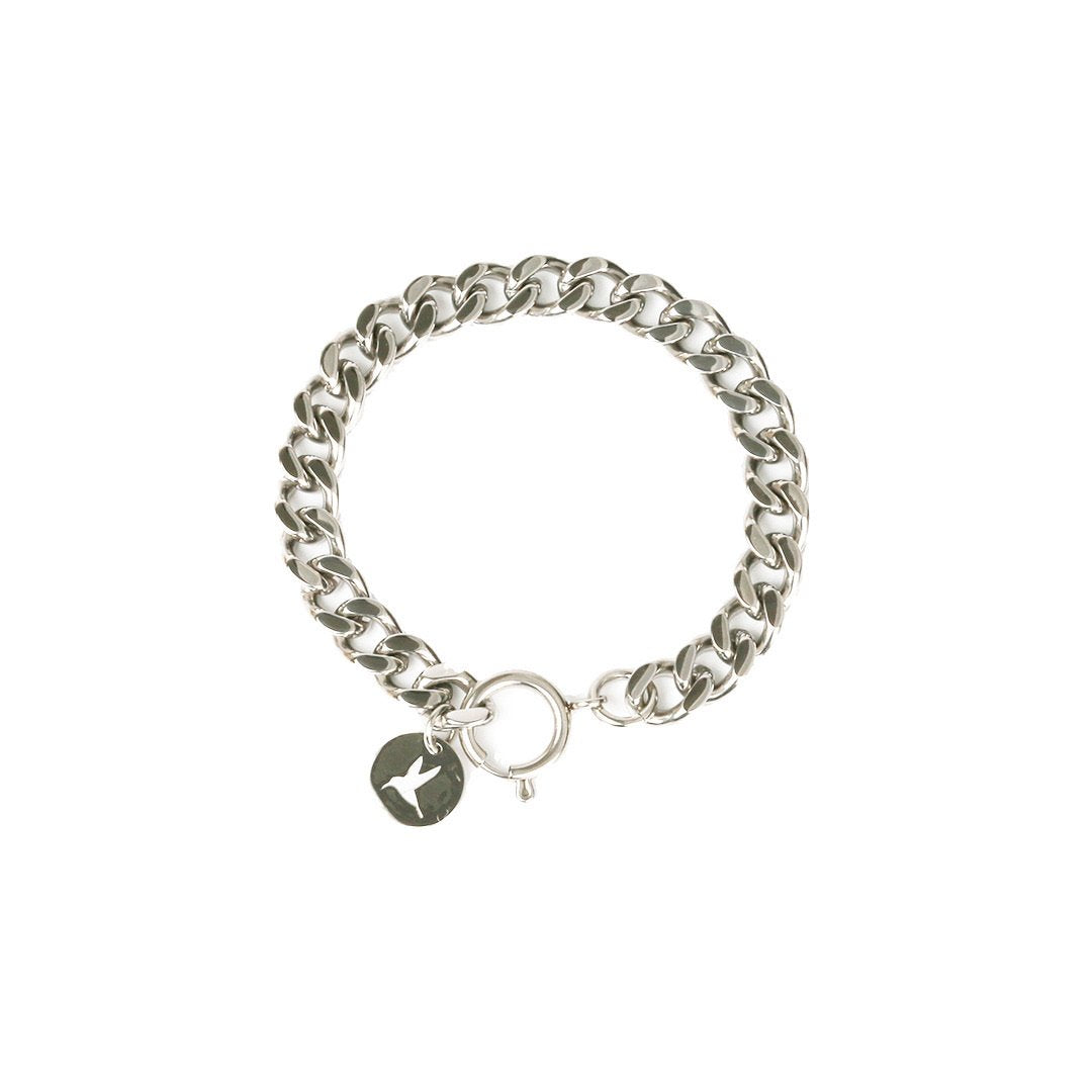 Chunky chain bracelet - Silver
